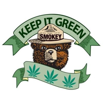 || smoke so much that smoky the bear have to bear with us || #weedsquad #goodvibetribe snapchat: mustbetheganjja