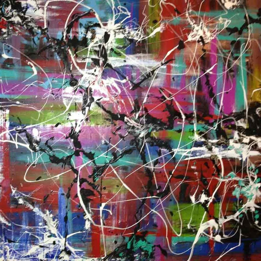Just a simple guy with an abstract mind. #AbstractArt .
