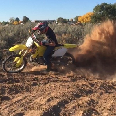 when your on your dirtbike, nothing else matters.