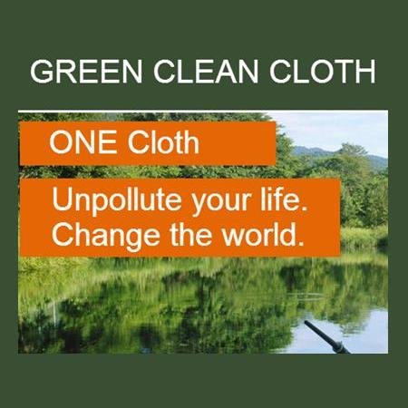 greencleancloth's profile picture. Streak-free, spot-free effective clean with just water. Environmentally safe. Mechanical microfiber clean. No chemicals & pollutants. Cloth renews up 300 times.