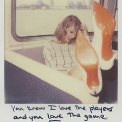 i love the players & you love the game / @shrxderlawrence