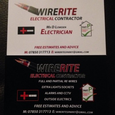 Electrician and Joiner serving Tyneside and Northumberland. For free advice and estimates dont hesitate to get in touch on 07850 317713.