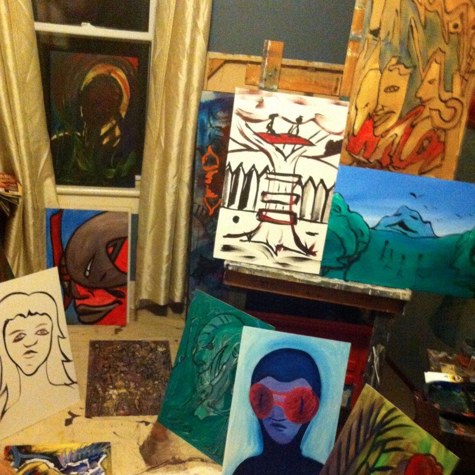 @Bobofredandblue @AbstracRealism @BobbyPilon Writer/Fine Artist and LA Akademia Award Winner for Christian Psychedelic Song & Album for October 2014