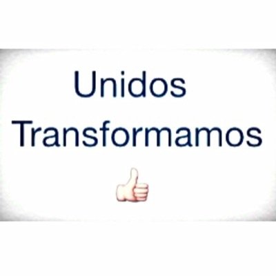 Comunicación Social de #UnidosTransformamos