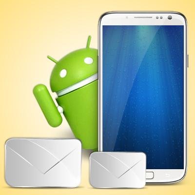 Android SMS application allows user to send text message in Unicode language to national and international cell phone network