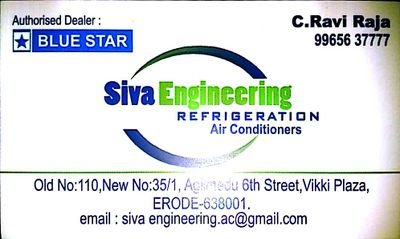 siva Engineering BLUE STAR AC DEALERS SALEM