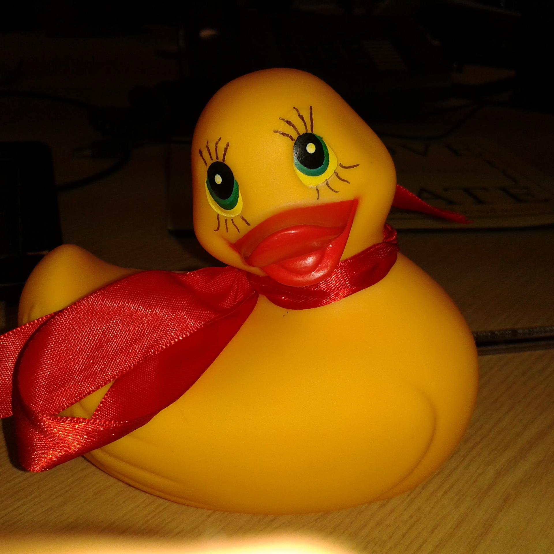The Tennant Rubber Duck, roving reporter and filler in of work-avoiding inertia moments