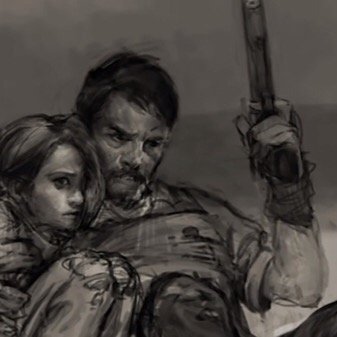 Just tryin' to survive out in this world. 'S a hell of a lot harder than it looks. Least I got my partner @TheLastOf_Tess and Ellie(s) to keep me goin'.