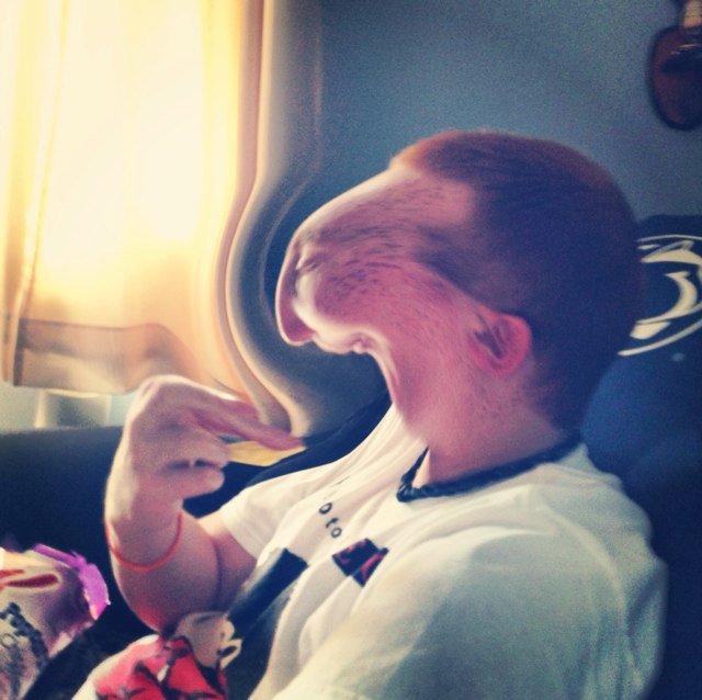i have red hair #GINGER