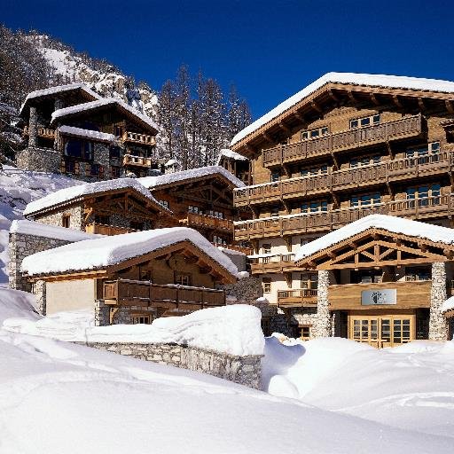 Luxury hotel in the French Alps