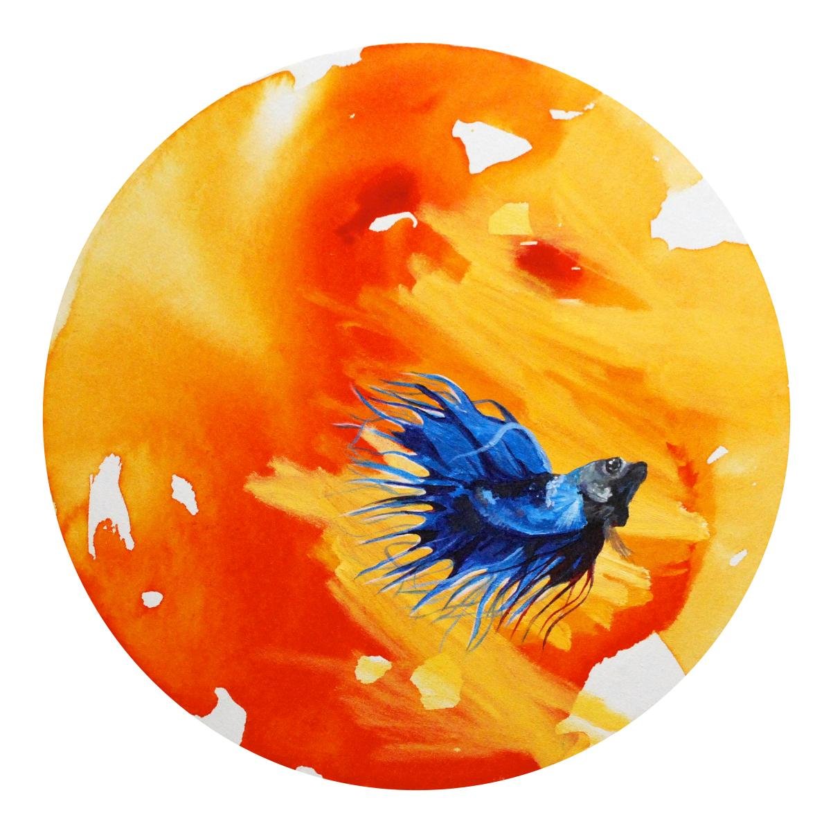 From Memphis, I'm a (newly) working artist & art educator. My work is changing constantly, but I've fallen in love with acrylic & ink lately. It's the color.