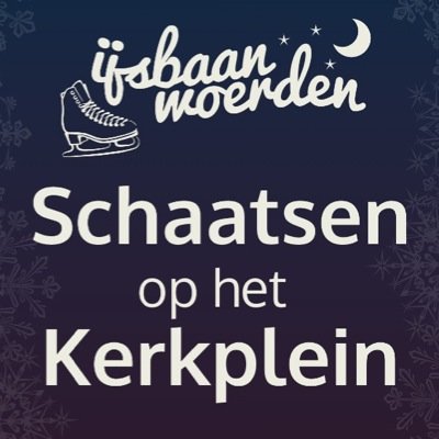 Midden in het centrum van Woerden ligt het mooie kerkplein en dit jaar wordt dit plein omgetoverd tot een echt winters schaatstafereel!