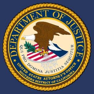 Official account of the US Attorney's Office for the Southern District of California. We don't collect comments or messages. Learn more http://t.co/nuWCC8RfhB