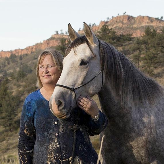 Carol Walker, artist and wild horse advocate, author of Wild Hoofbeats, Galloping to Freedom, Horse Photography and Blue Zeus