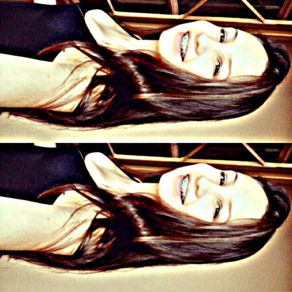 My world became more beautiful since I met you.