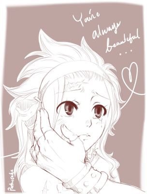 Behind every beautiful thing, there's some kind of pain.•17 year old mage from the guild Fairy Tail• Solid script magic• Bookworm •Shadow Gear•