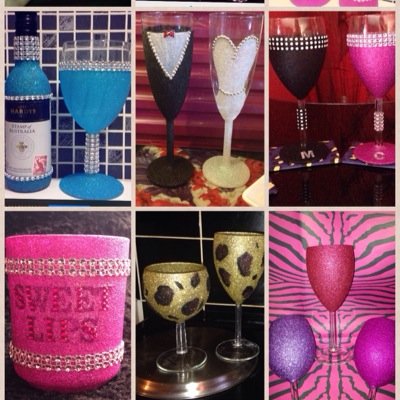 Hand decorated unique glass & homeware. Perfect gifts for weddings, births, birthdays etc. Based in portsmouth, inbox with orders or enquirys