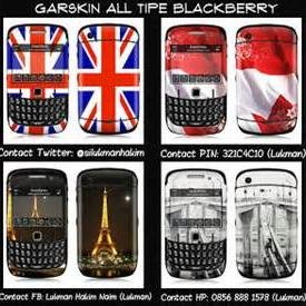 Hay , Kami menyediakan Garskin lucu untuk BlackBerry , Samsung , Tablet DLL. untuk pemesanan bisa Hub: 083896492681 (SMS)  dan bisa invite PIN kami 7E58EDCF .