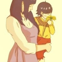 Hi there! I'm Himawari! My daddy is the seventh Hokage @Uzumaki_Narutox, and my mommy is Hinata Hyuuga! @UzumakixBoruto is my stupid brother... 【#RP #Naruto】