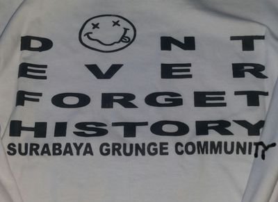 You GRUNGE, I'am GRUNGE, We are Surabaya GRUNGE Community contact person : @sandiakala666 | @kurtrian | @kubinfreak | @owoskancoet GRUNGE NEVER DIE!!‎​(✗_✗)