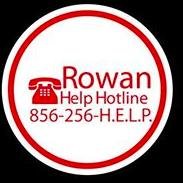 856-256-HELP (4357). Staffed by student volunteers, we are here helping Rowan Students every night 9 pm- midnight.