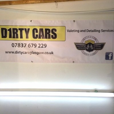 I am Paul Ewing of Dirty Cars mobile car valeting & detailing service, serving Glasgow and surrounding areas. Member of @pvd