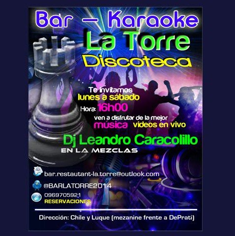 #LaMejorFarraEnGye se vive en Bar-Karaoke #LaTorre