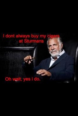 sturmanscigars's profile picture. Sturmans smoke shop down town Boise. Over 30000 cigars in one of the largest humidors in the north west!  In buisness 16 years strong