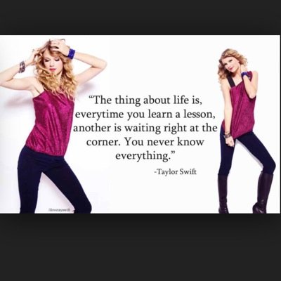 taylor swift is my inspiration