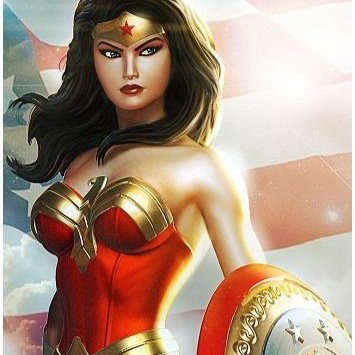 I am an Amazon warrior princess and The daughter of Hippolyta. Champion of Justice, and founder of Justice League America. A.K.A Wonder Woman.