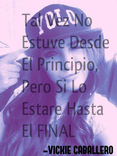 Fans de Vickie Caballero Vickie con V ❤✌