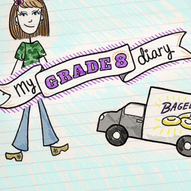 MyGrade8Diary's profile picture. A comedic webseries following a young woman on her quest to retrace her highschool memories after being hit by a bagel truck. http://t.co/FrSMdiibxF