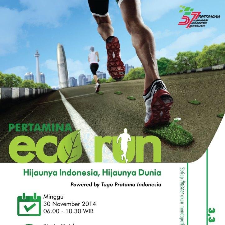 Hijaunya Indonesia, Hijaunya Dunia #EcoRun #Pertamina57