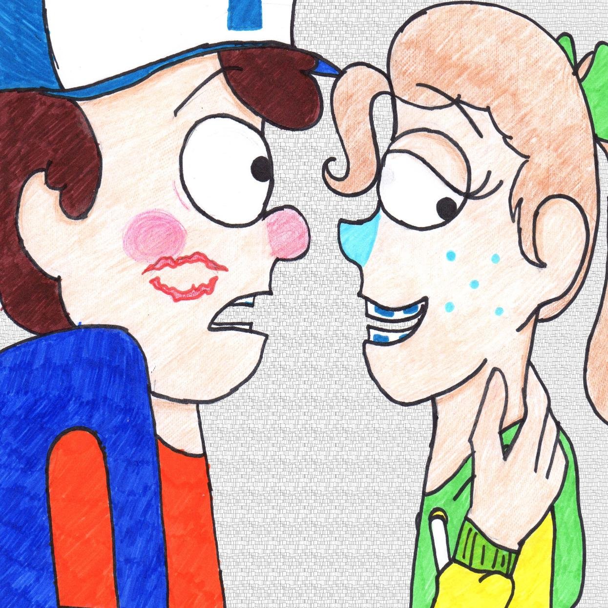 The official girlfriend of Dipper. Alex Hirsch has approved it.#TeamDipper