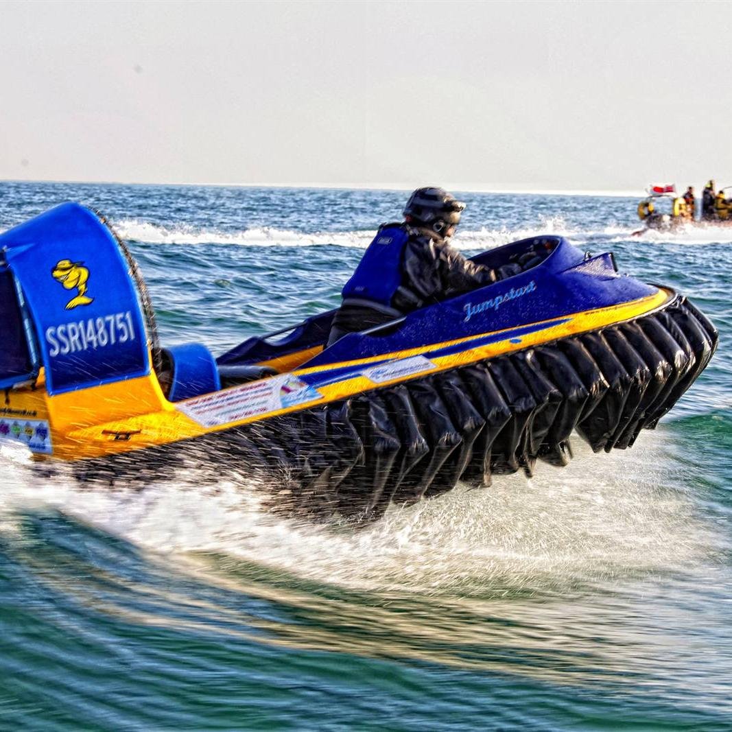 Marketing recreational, commercial and rescue hovercraft throughout Cyprus, exclusivley for FlyingFish Hovercrafts, UK.