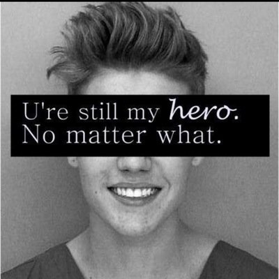 Justin you are my EVERYTHING! You saved me and I promise I will always be here for u! I ❤️ you more than my life! I can't describe how I feel about you #ily✌️