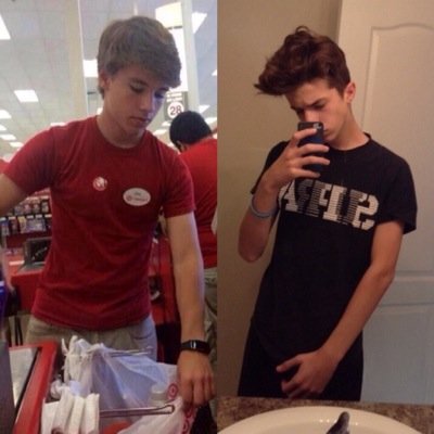 These 2 are my favs -- {@acl163 @heat0fthe6} only real others are fake ily❤️ #alexfromtarget #austinfromvirginia