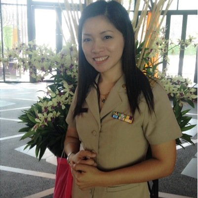 Officer : Social Security Office Chonburi. FB : Ae Risa IG : Ae Paweerisa