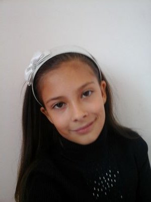 l'm Nastya.I'm 10 years old.Live in Ukraine,in Vinnyatsia.I have pets:fish,rabbit,turtes.And Iove singing very much!♪♬♩