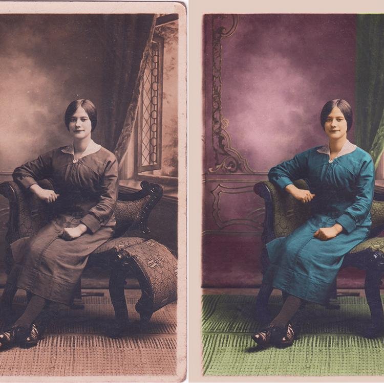 Photo restoration and repair. Restoring wore and damaged photographs. I also convert old videos to dvd. Facebook page is photopast and photopast friends