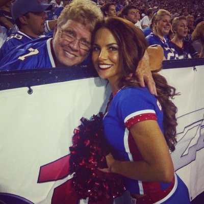 NFL Cheerleader, Host of ESPN2's Redfield Redzone, works in the outdoor/hunting industry, Host of Tell Me How You Really Feel