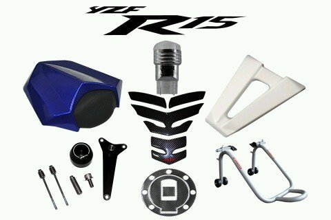 Menyediakan aksesoris motor New Vixion, YZF-R15 & R25 dan Spare Part resmi Yamaha Indonesia Motor. Info dan Order by Maya/ WA. 087789112299