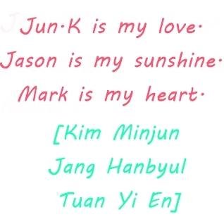 HOT88GOT93's profile picture. 2PM : @Jun2daKAY ⇨GOT7 : @mtuan93 ⇨ LEDApple : KU , @jasononestar ⇨ LUNAFLY : @Sin931207  ⇨ AlphaBAT : @AlphaBAT_HA ⇨ MYNAME : @kkangxx9449