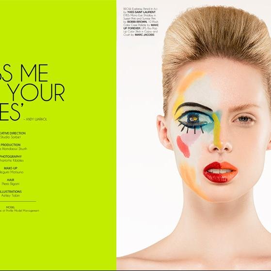Photographer specialising in Beauty, Hair and Fashion.