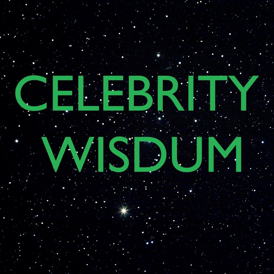 celebritywisdum's profile picture. wisdum from celebrities