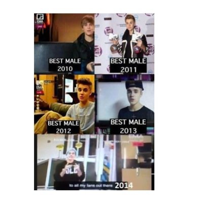 JUSTIN WON 5 YEARS IN A ROW FOR BEST MALE WHAT ABOUT YOURS??
