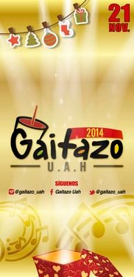 gaitazo_uah's profile picture. ¡Acompañanos este 21 de noviembre a celebrar la navidad como se debe! ☆ Torre Este, Sede Dos Caminos. A partir de las 10am.