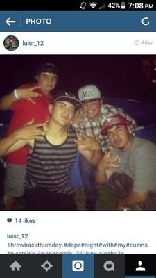 Young Luis. Follow.