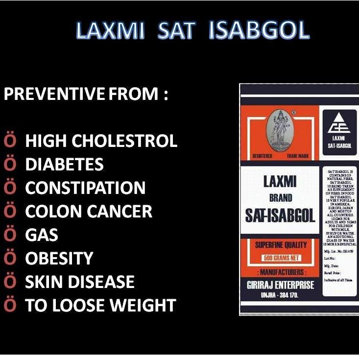 laxmi_isabgol's profile picture. Manufacturer of Laxmi Sat Isabgol