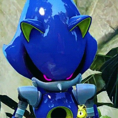 [Metal Sonic, a machine created by Robotnik to surpass Sonic in every way. But don't be fooled by his lack of speaking, for actions speak louder than words.]